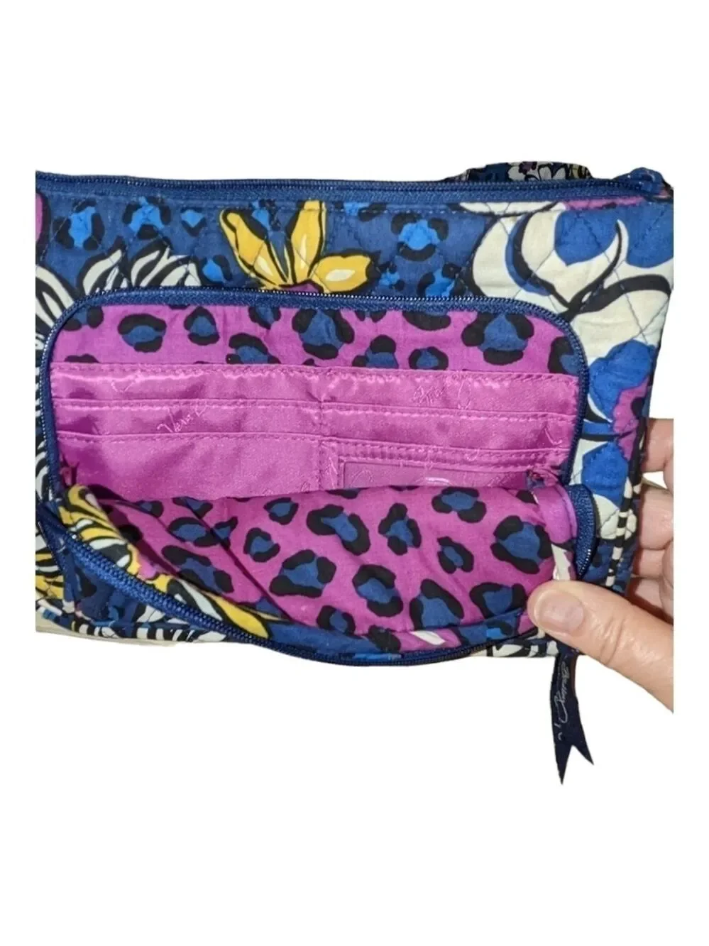 Vera Bradley Little Hipster crossbody in African violet print